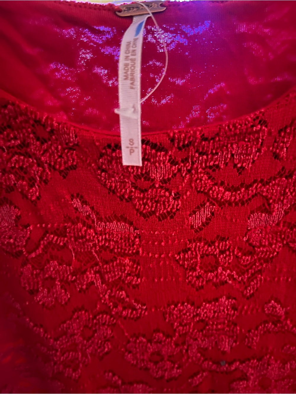 Red Vivian Lace Cutout Bodycon Dress - Women - Picture 3 of 5